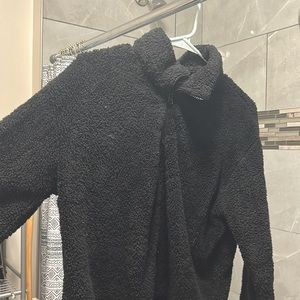 Fuzzy black sweater